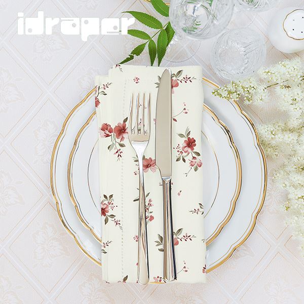 Floral Cloth Napkins